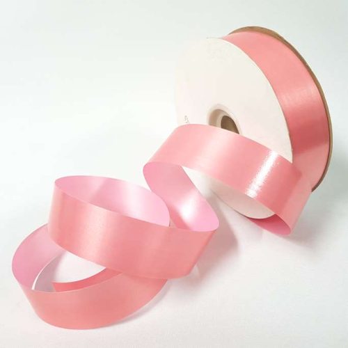 Florist Tear Ribbon 30mm x 91 Metres Coral