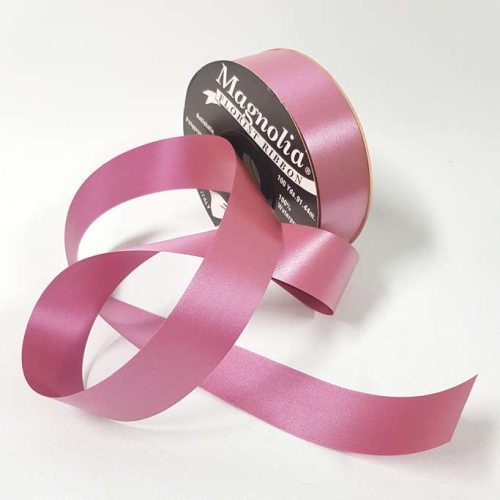 Florist Tear Ribbon 35mm x 90 Metres Plum
