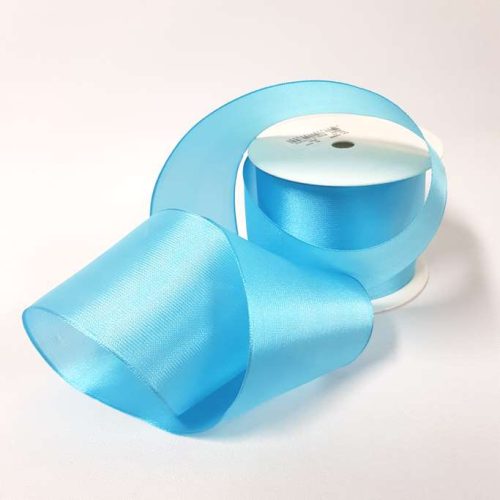 Para Silk Ribbon 70mm Aqua