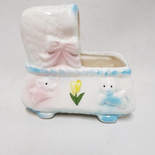 Porcelain Vintage baby bassinet