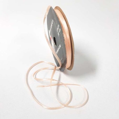 Satin Double sided 3mm Dusty Rose