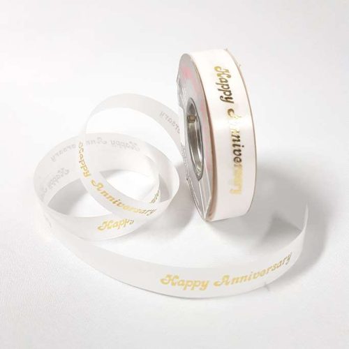 Tear Curl Ribbon Happy Anniversary