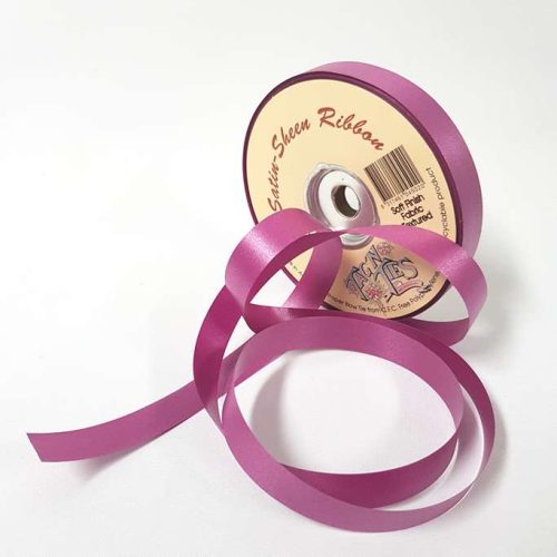 Tear Ribbon Plum 18mm