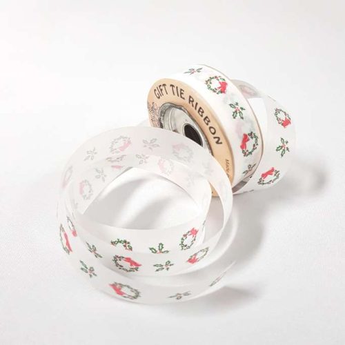 Tear Ribbon Xmas 15mm