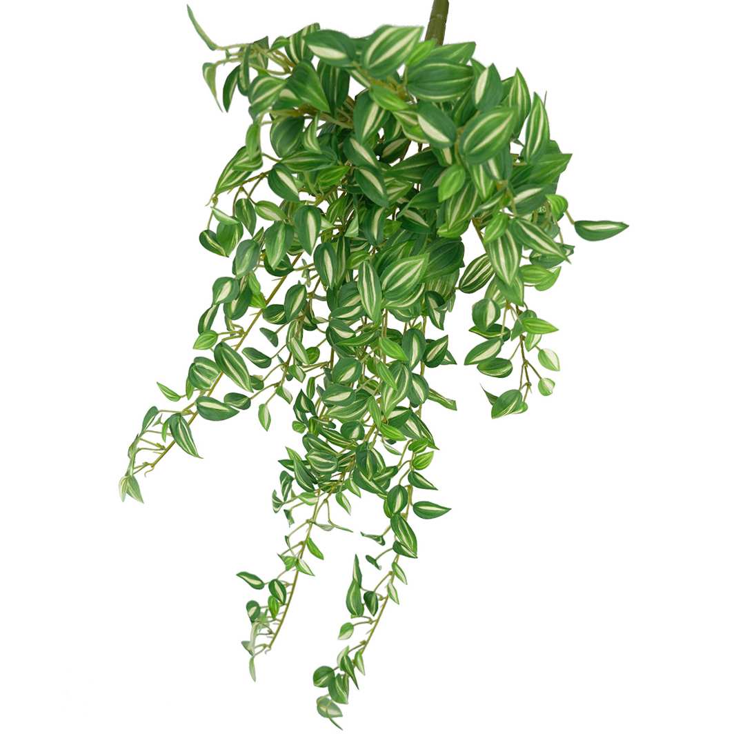 Artificial Wandering Jew Hanging Plant 68cm