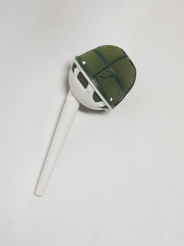 Foam Bridal Bouquet Holder Bent handle