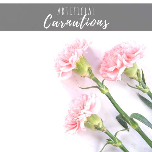 Artificial Carnations