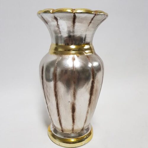 Old-World Ceramic Vase Janus