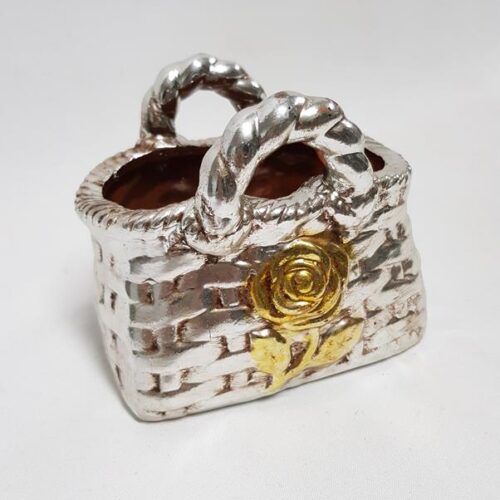 Old-World Ceramic Basket