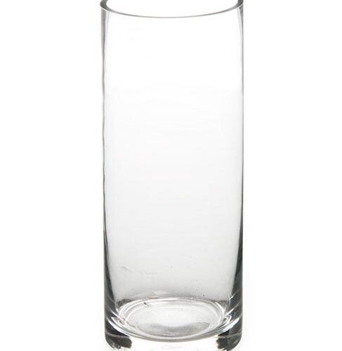 Glass Cylinder Vase 25cm