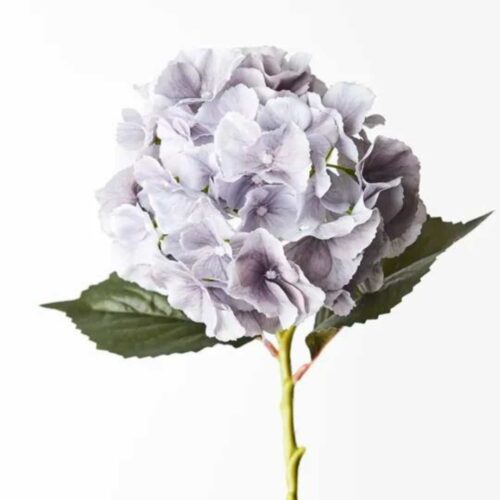 Artificial Hydrangea Savannah Grey 52cm