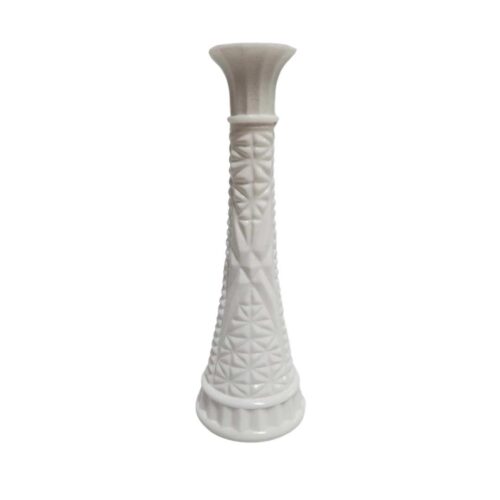 Ceramic Bud Vase White 22cm