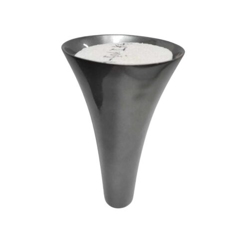 DIY Ready Made ceramic Vase Round Grey