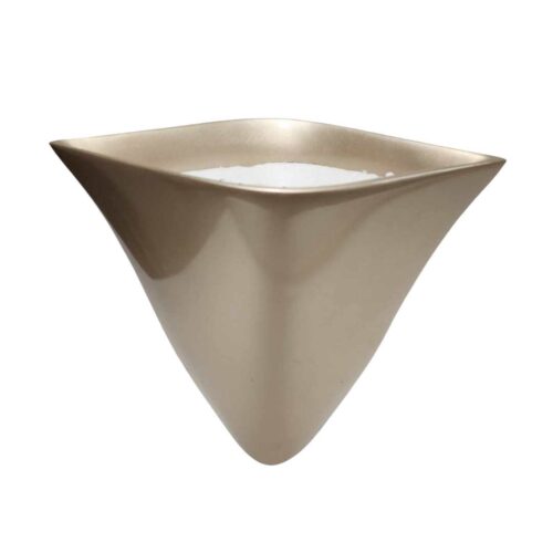 DIY Ready Made ceramic Vase Slim Gold