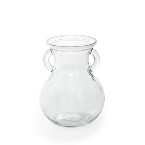 Glass Handle Vase 15cm