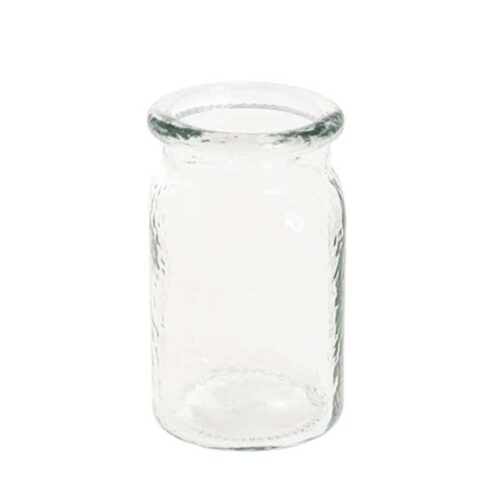 Glass Ripple Vase 14cm