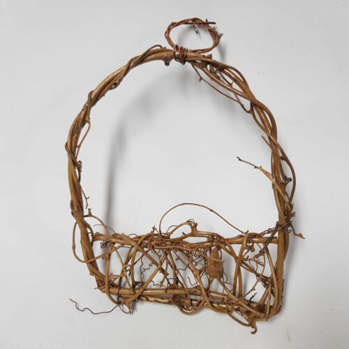 Rattan Birdcage Wall Hanger