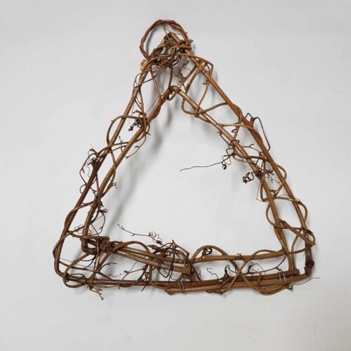 Rattan Triangle Wall Hanger 37cm