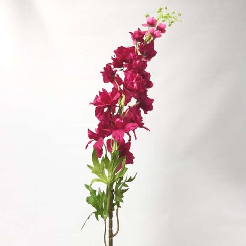 Artificial Delphinium Aurora Magenta 120cm