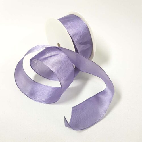 Para Silk Ribbon 40mm Lavender