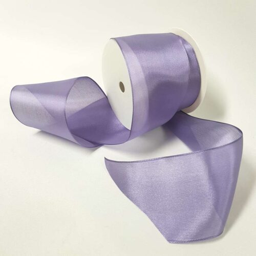 Para Silk Ribbon 70mm Lavender