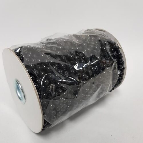 Bead Garland Roll 6mm Black