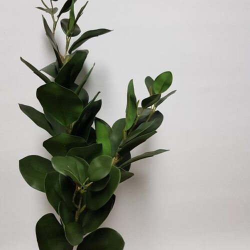Artificial Benn Leaf Dark Green 74cm