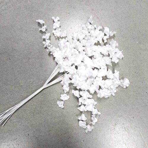 Cascading Silk Bridal Bunch 21cm