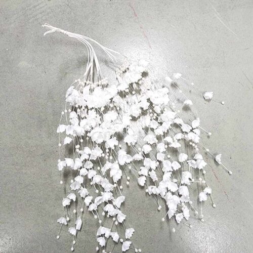 Cascading Pearl Bridal waterfall 33cm