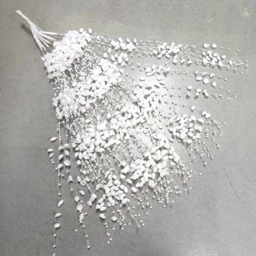 Cascading Pearl Bridal waterfall 46cm