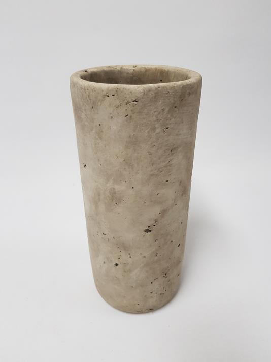 Earthy Cement Vase 25cm