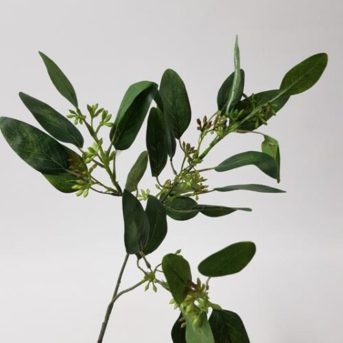 Artificial seeded Eucalyptus green 60cm