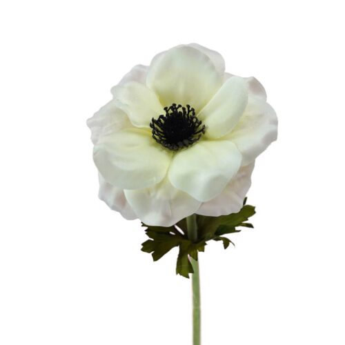 Artificial Anemone White 53cm