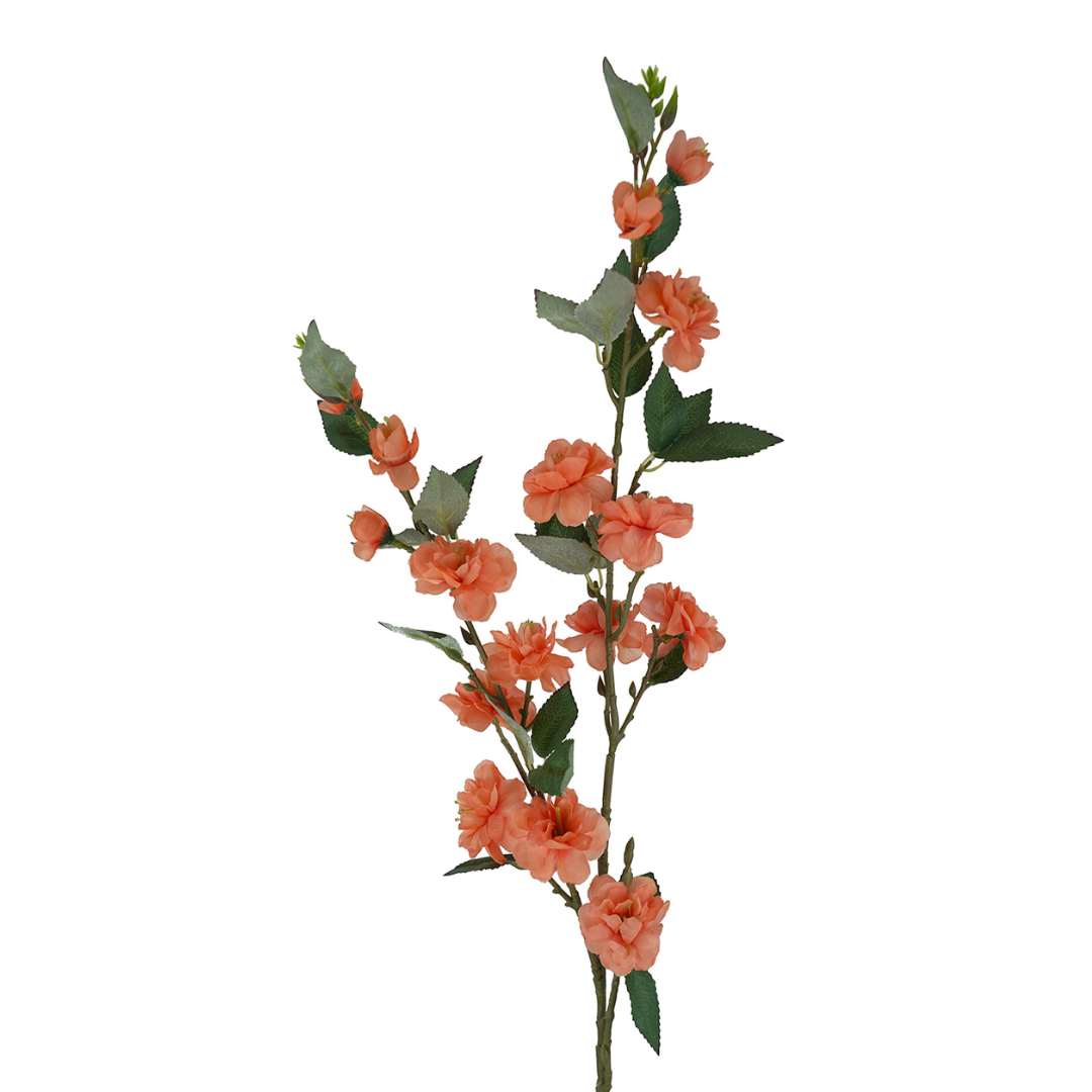 Artificial Blossom Spray Mandarin 90cm