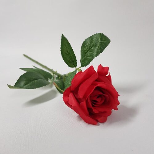 Artificial Rose Bonita Red 49cm