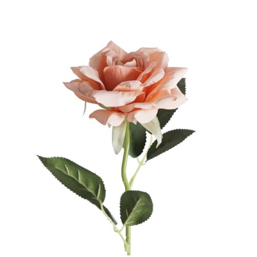 Artificial Rose Jazzy Blush 50cm