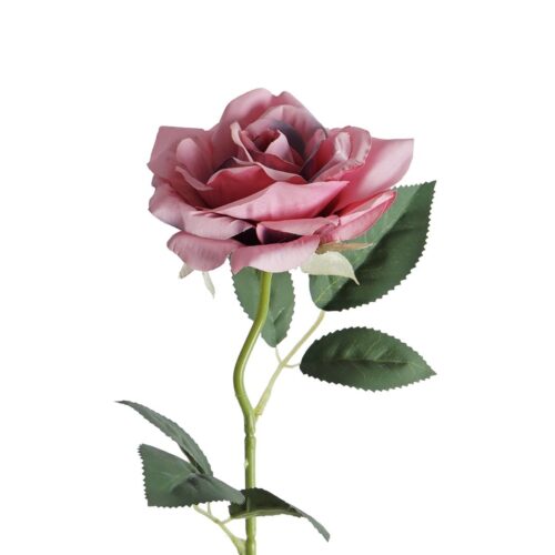 Artificial Rose Jazzy Mauve 50cm