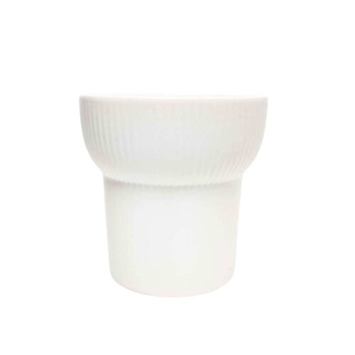 Ceto Pot Matte White