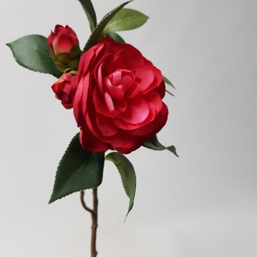 Artificial Camellia Red 31cm
