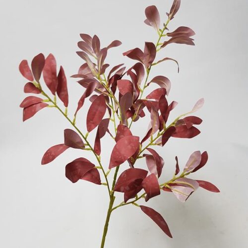 Artificial Foliage Spray Burgundy 87cm