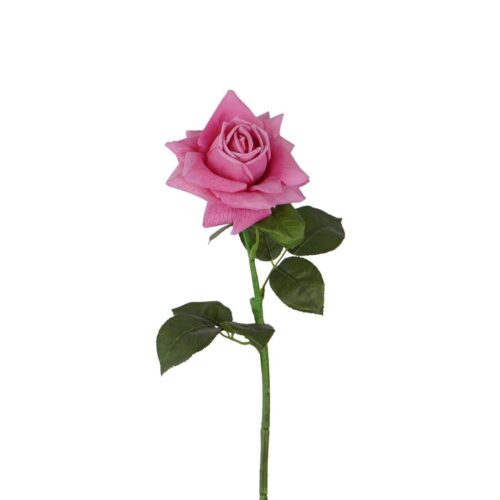 Artificial Rose Demi Lilac 67cm