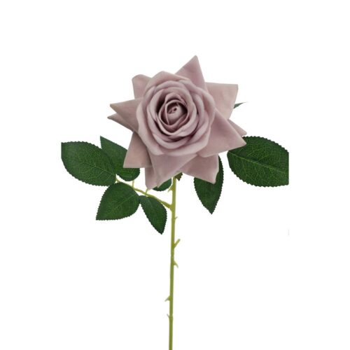 Artificial Rose Priscilla Lilac 62cm