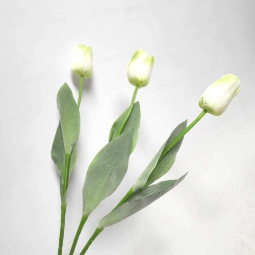 Artificial Tulip Fresh White 66cm