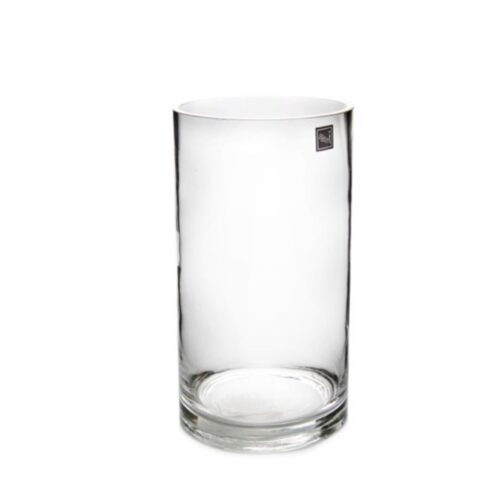 Glass Cylinder Vase 20cm