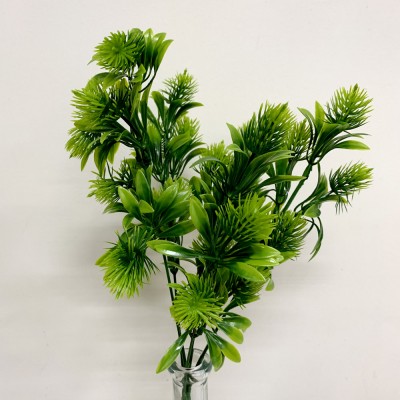 Artificial Thistle Bush Green 33cm