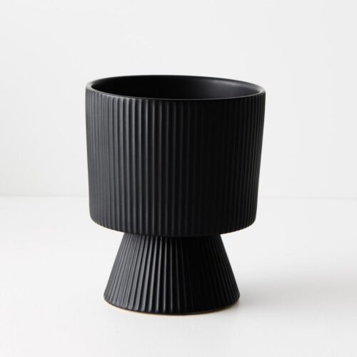 Libby Vase Black 15cm