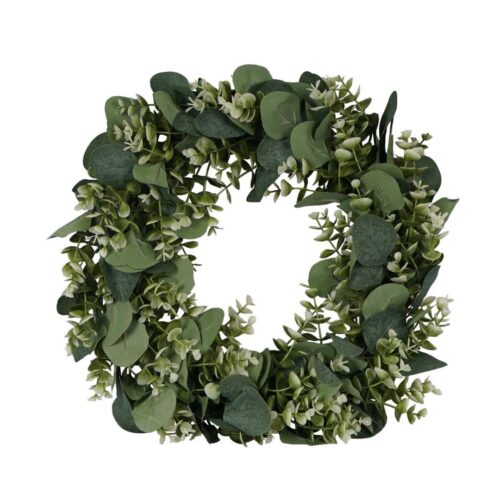 Artificial Eucalyptus Wreath 40cm