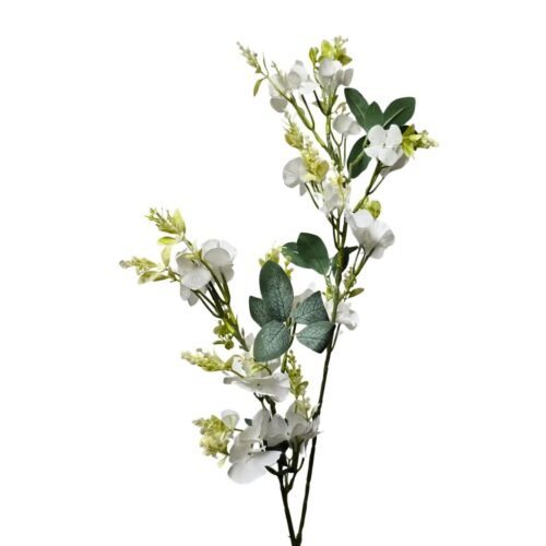 Artificial Catmint Spray White 95cm