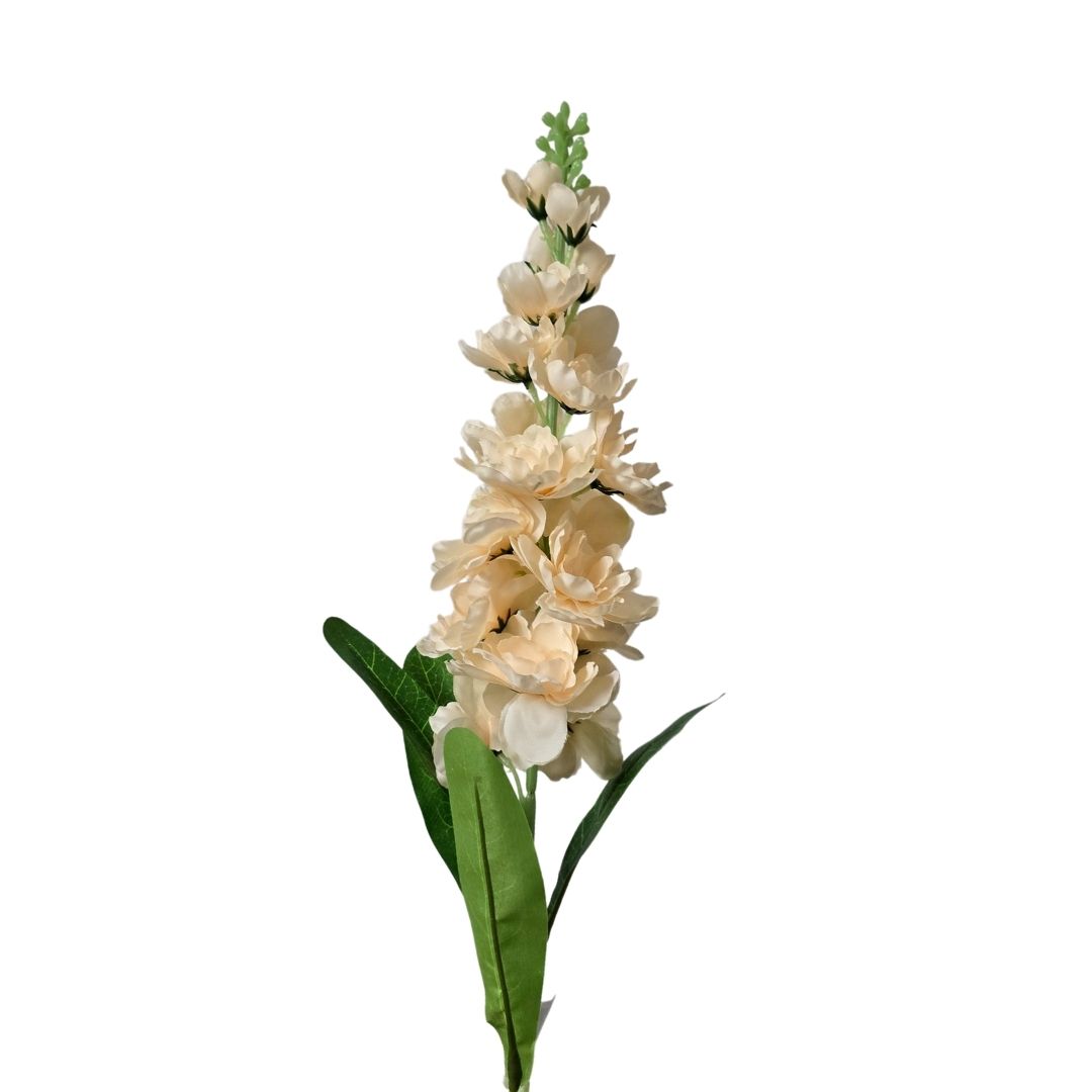 Artificial Stock Flower Soft Peach 90cm