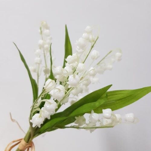 Lily Of The Valley Bundle White 34cm